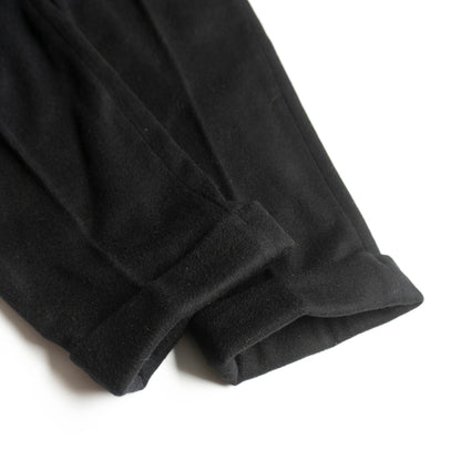 PORTER CLASSIC Baby Cashmere Tailored Pants Black Size 34