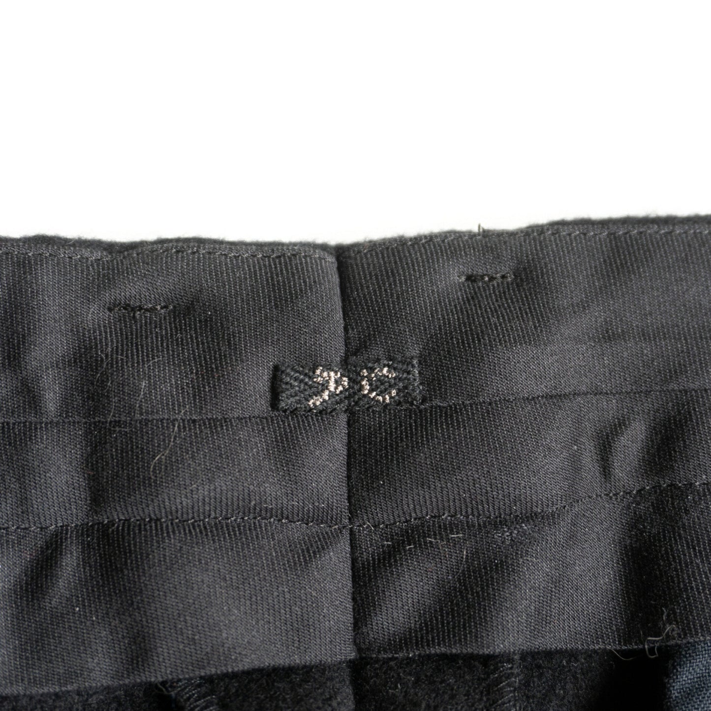 PORTER CLASSIC Baby Cashmere Tailored Pants Black Size 34