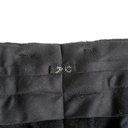 PORTER CLASSIC Baby Cashmere Tailored Pants Black Size 34