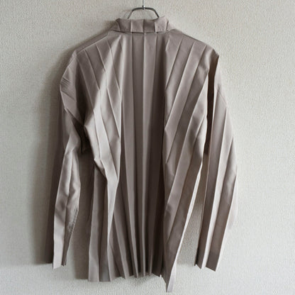 HOMME PLISSE ISSEY MIYAKE EDDE Pleated Shirt Size L