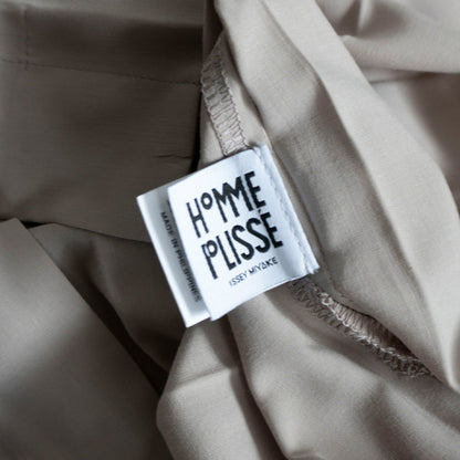 HOMME PLISSE ISSEY MIYAKE EDDE Pleated Shirt Size L