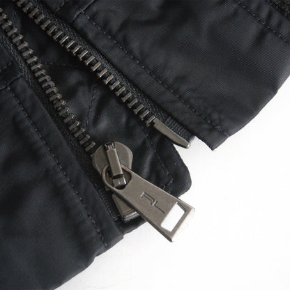 POLO RALPH LAUREN MA-1 Military Flight Jacket Black Size L