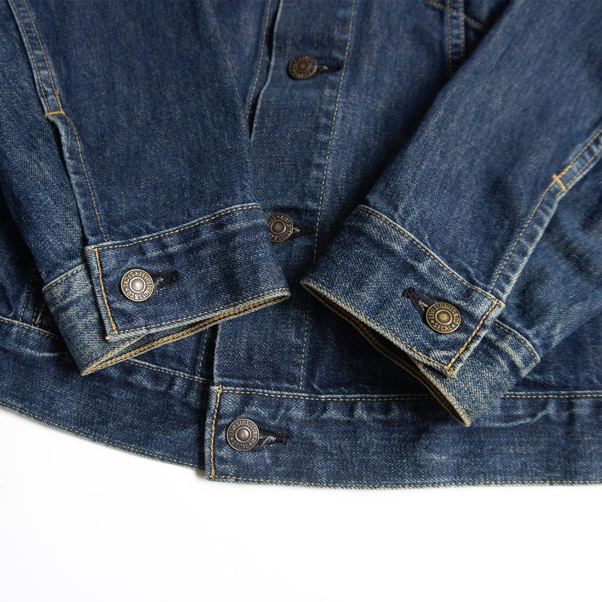 LEVI'S 557XX Big E 3rd Type Denim Jacket Made in Size XS
