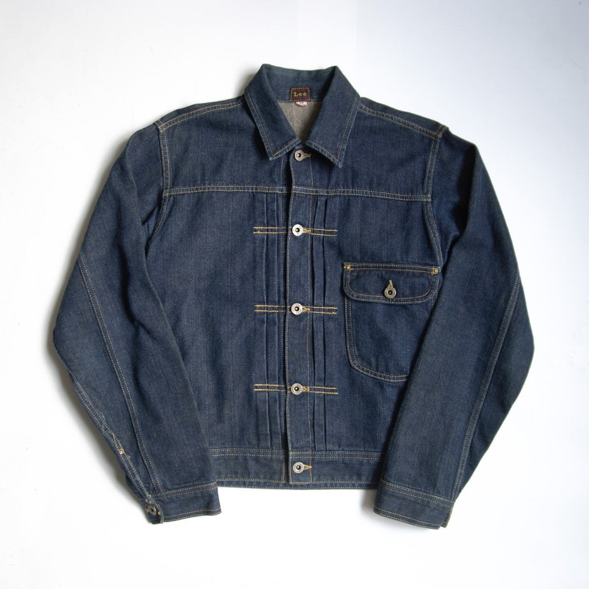 LEE 1930s-40s Cowboy Denim Jacket Dark Indigo Size 38
