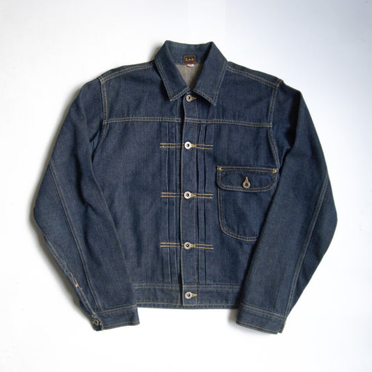 LEE 1930s-40s Cowboy Denim Jacket Dark Indigo Size 38
