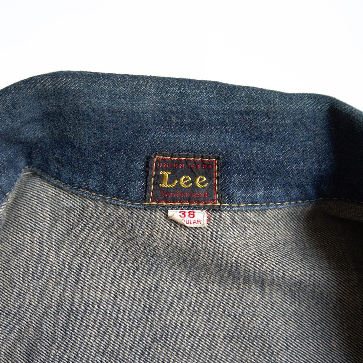 LEE 1930s-40s Cowboy Denim Jacket Dark Indigo Size 38