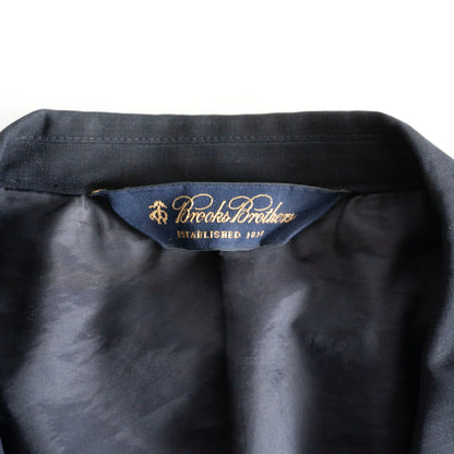 BROOKS BROTHERS Navy Blazer Gold Buttons Size 40R