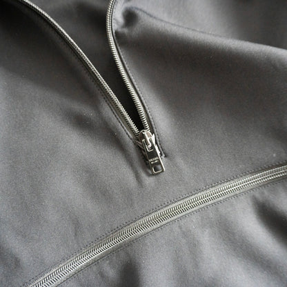 PRADA Half-Zip Stretch Anorak Parka Black Size L