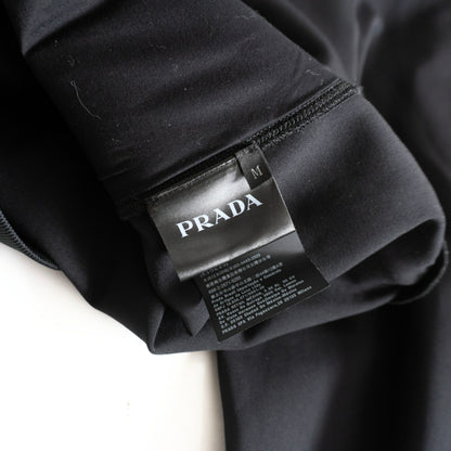 PRADA Half-Zip Stretch Anorak Parka Black Size L