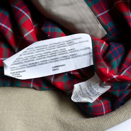 BARACUTA G9 Harrington Jacket Natural Size S