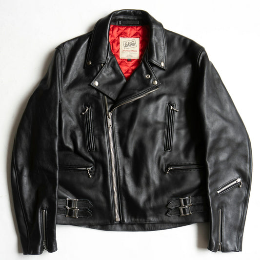 666 Triple Six Steerhide Double Rider Jacket Size XS