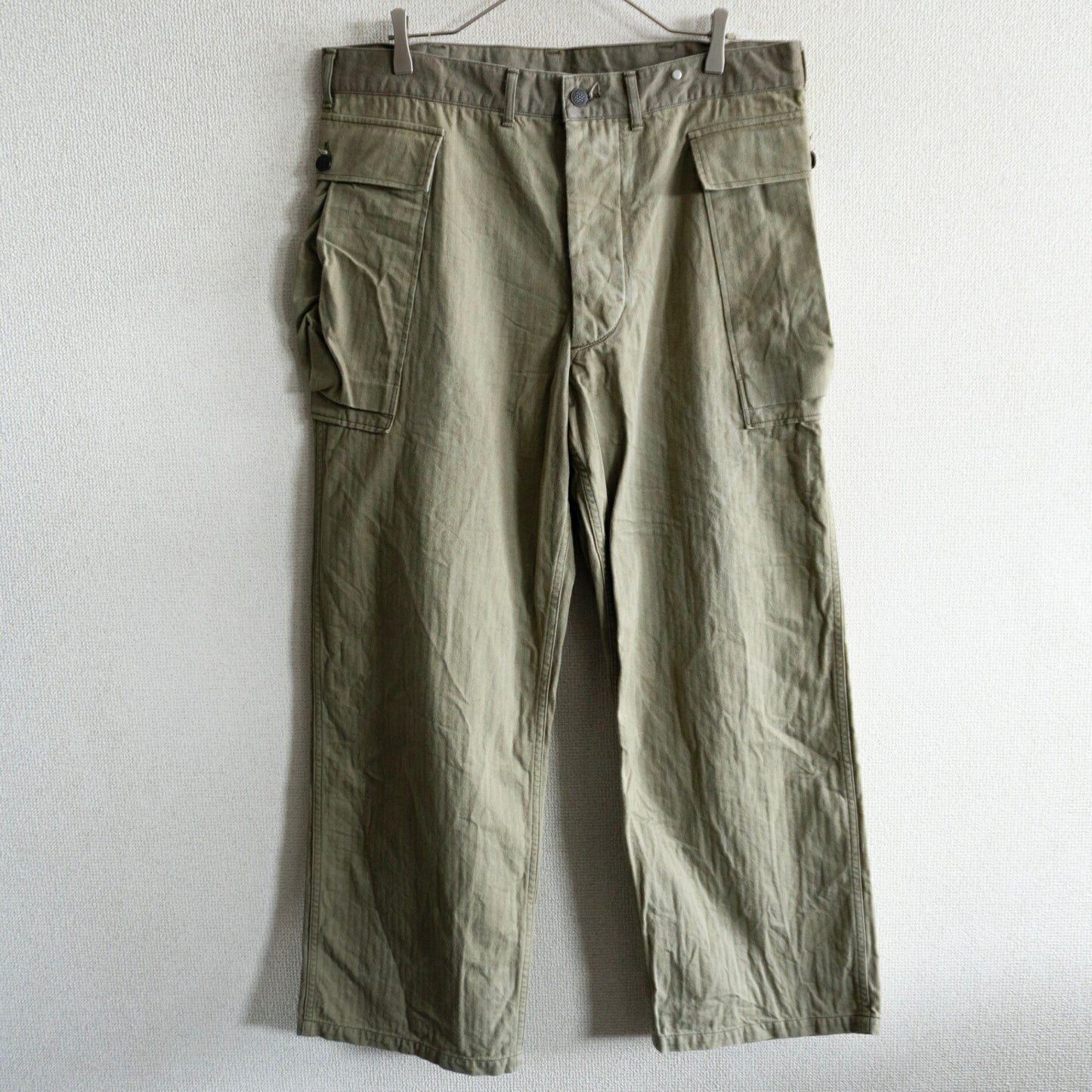 WAREHOUSE Lot 1098 USMC Herringbone Cargo Pants Size 36