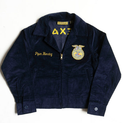 FFA Texas Corduroy Embroidered Farmers Work Jacket Size 32