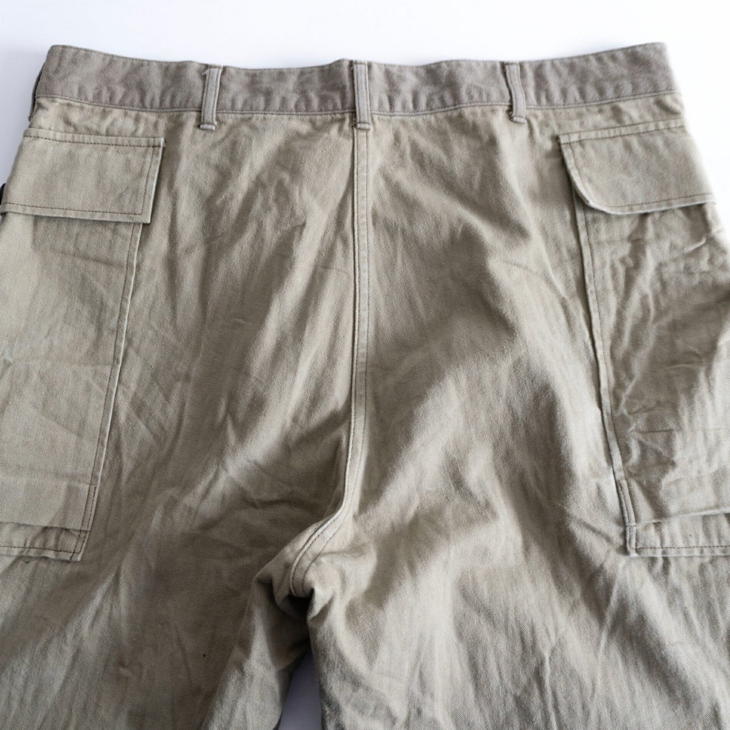 WAREHOUSE Lot 1098 USMC Herringbone Cargo Pants Size 36
