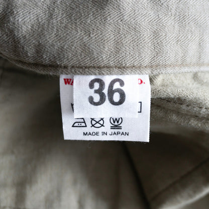 WAREHOUSE Lot 1098 USMC Herringbone Cargo Pants Size 36