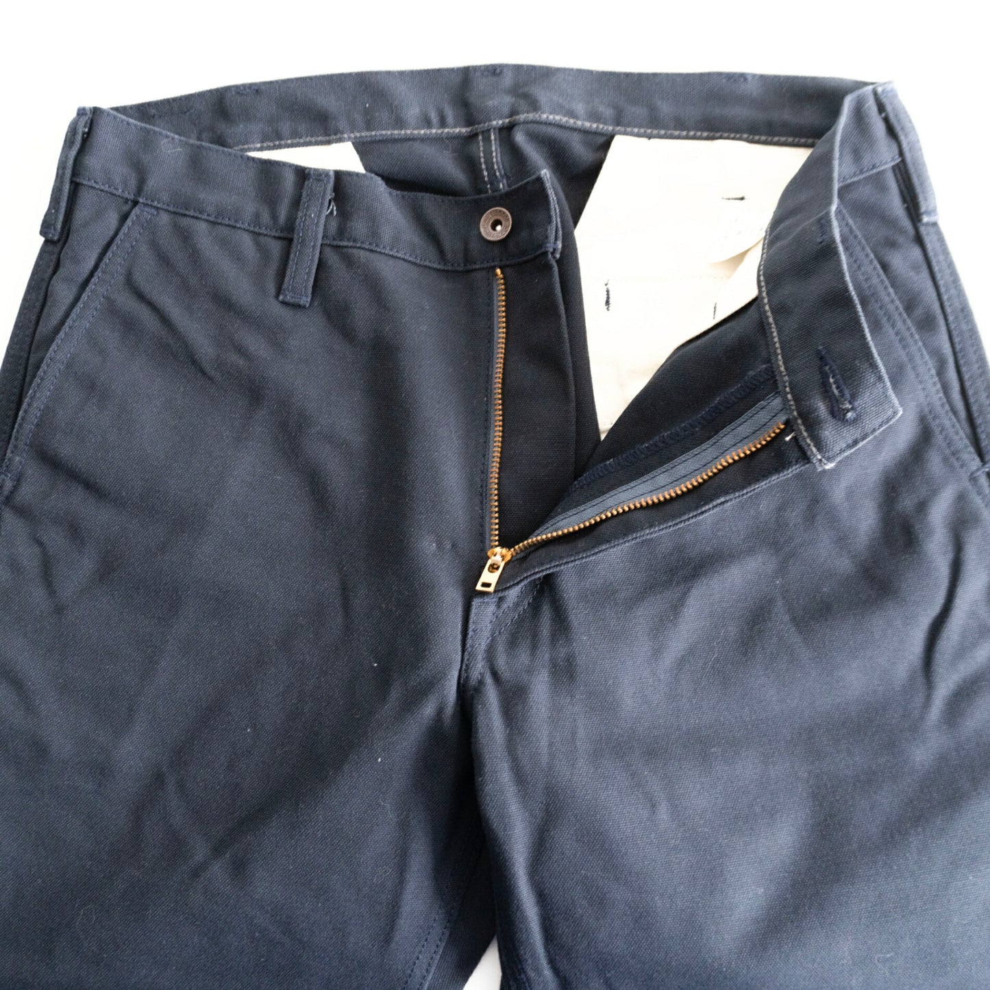 IRON HEART Heavyweight Work Pants Black Size 34