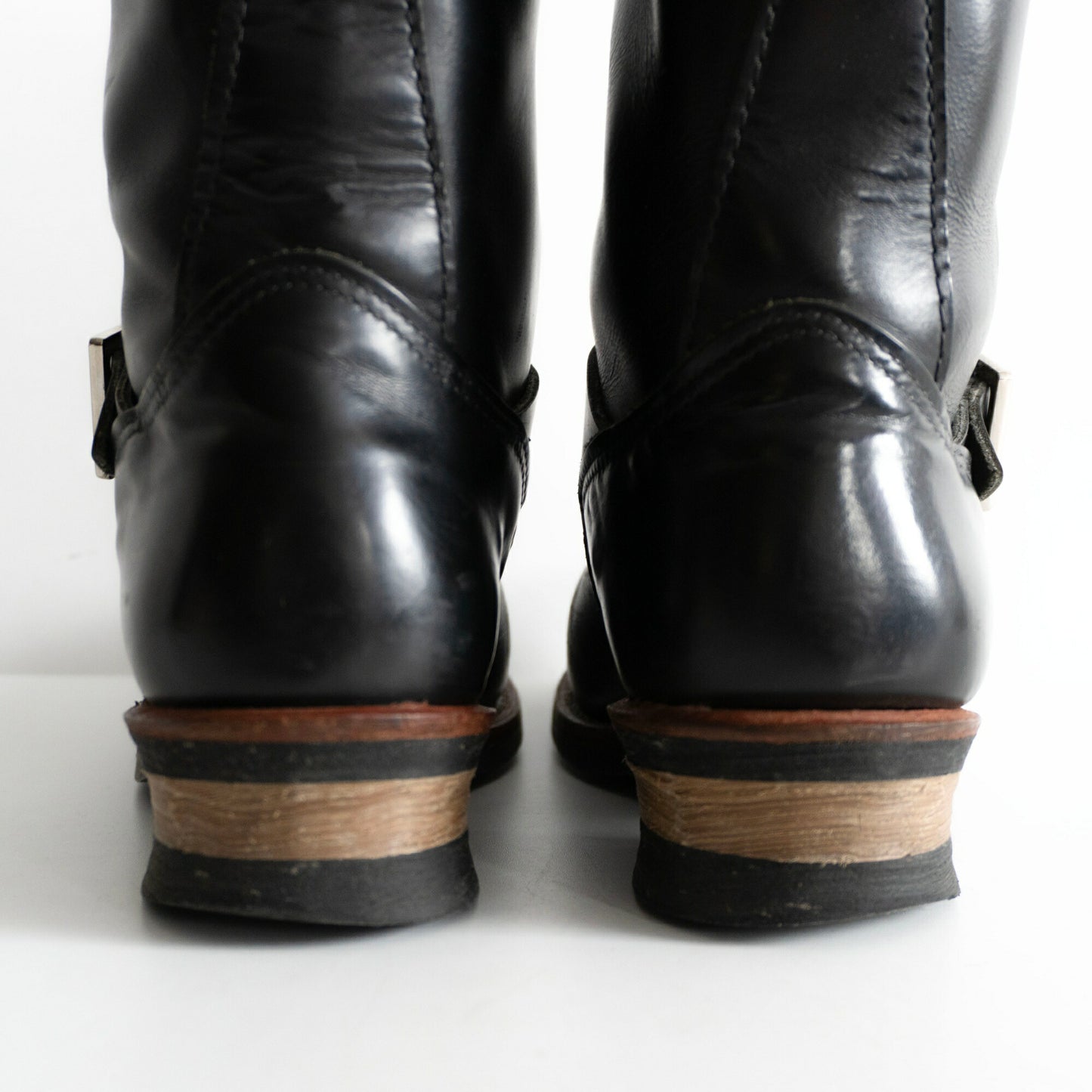 REDWING 2268 Engineer Boots Black 13' Size 8.5D