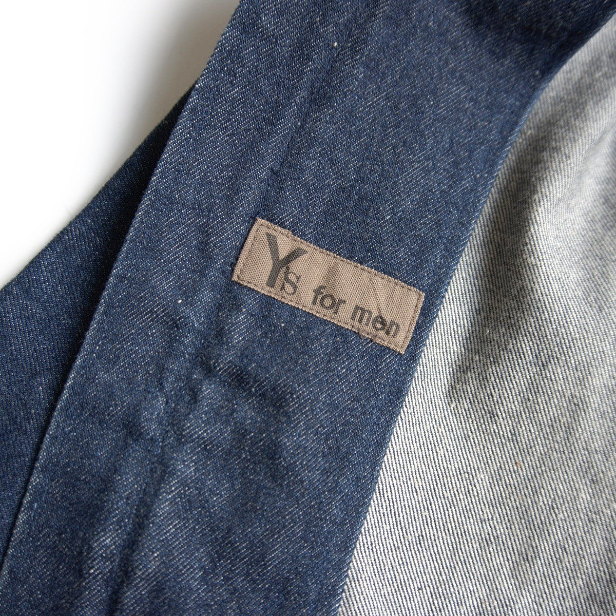 Y's for men Archive Short Length Denim Jacket Size XL