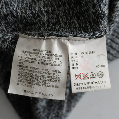 COMME des GARCONS HOMME 90s Archive Wool Knit Size L