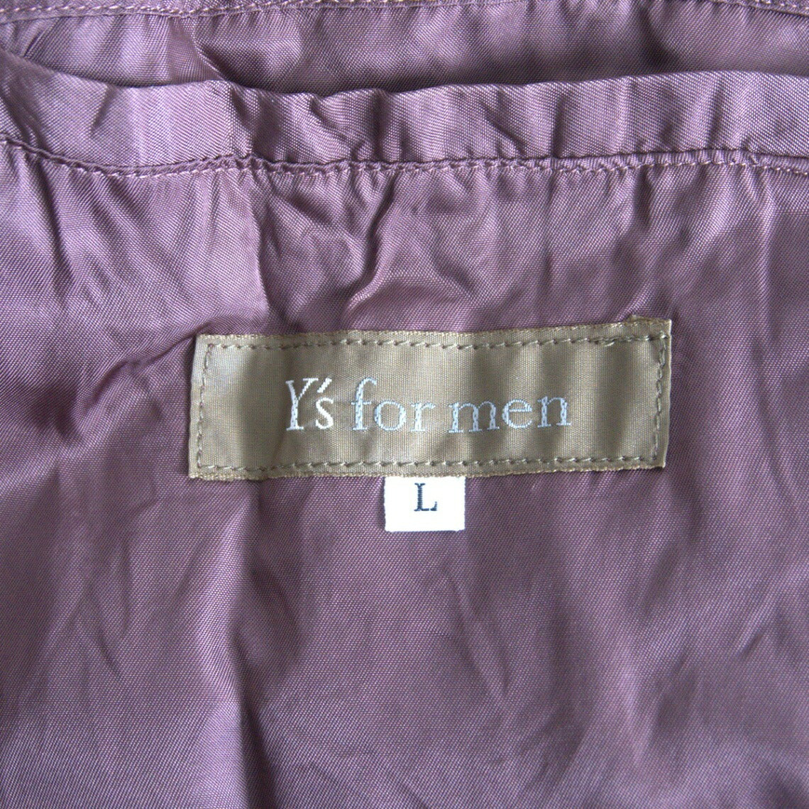 Y's for men Bal Collar Coat Size L