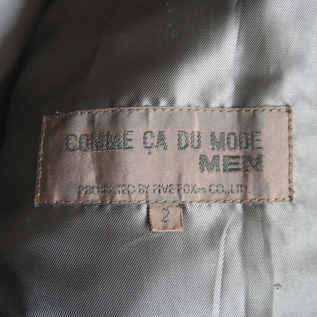 comme ca du mode men Black Horsehide Leather Down Jkt Size M