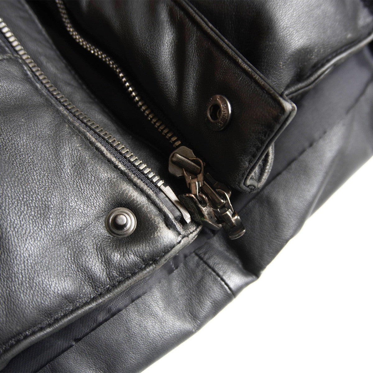 comme ca du mode men Black Horsehide Leather Down Jkt Size M