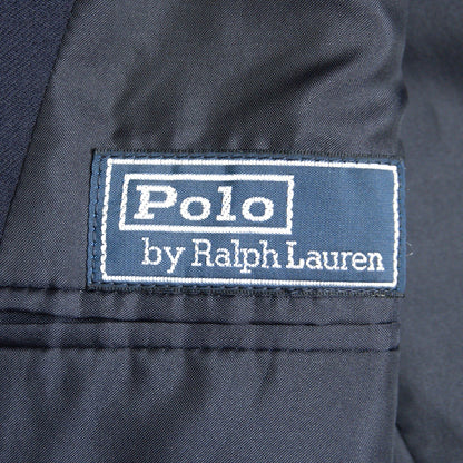 POLO RALPH LAUREN Double Breasted Navy Blazer Gold Size XXL