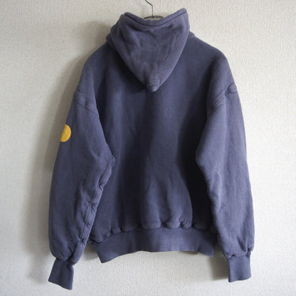 WAREHOUSE John Gluckow Double Face Hoodie Navy Size XL