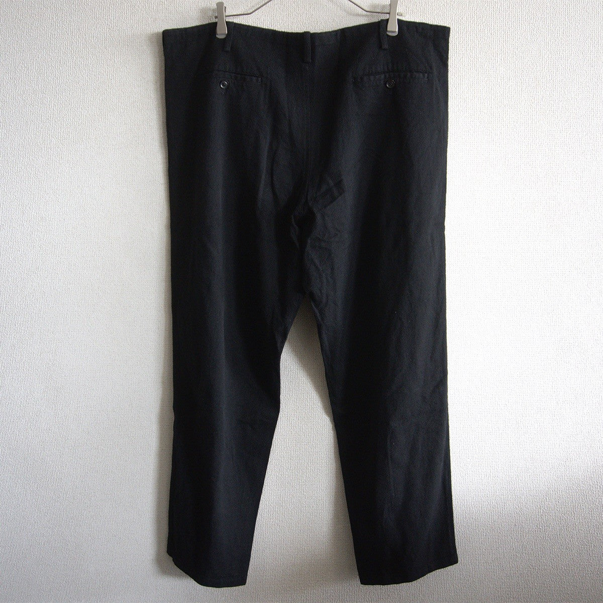 Y's for men Archive Wide Slacks Wool Blend Black Size 34