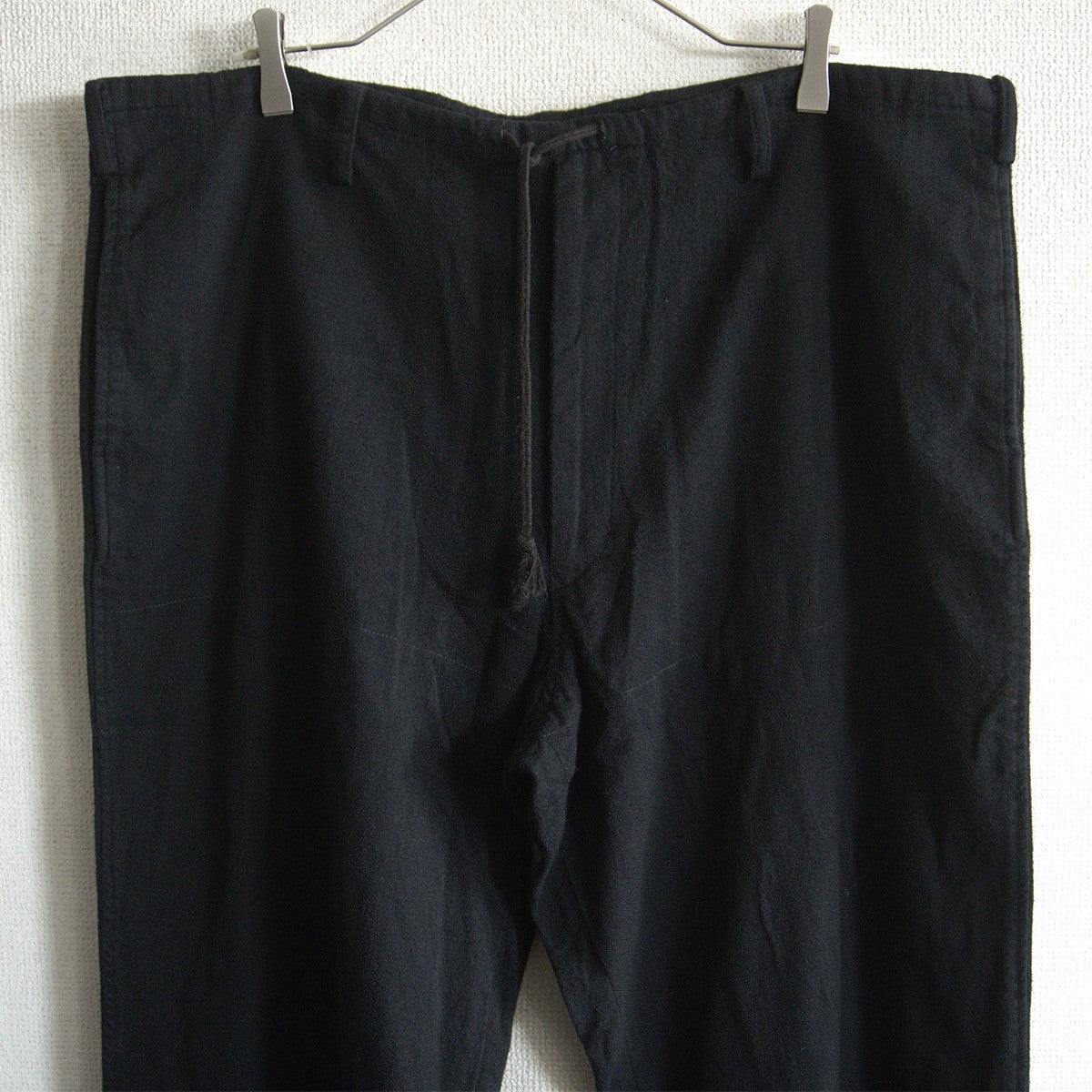 Y's for men Archive Wide Slacks Wool Blend Black Size 34