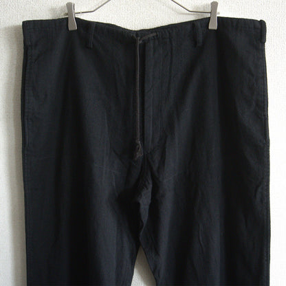 Y's for men Archive Wide Slacks Wool Blend Black Size 34