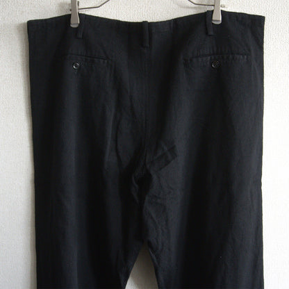 Y's for men Archive Wide Slacks Wool Blend Black Size 34