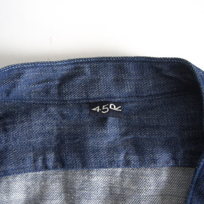 45R Goma Denim 908 Big Gugou Shirt Oversized Size XL