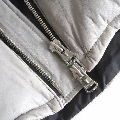 ISAMU KATAYAMA BACKLASH Kangaroo Leather Fur Down Size L