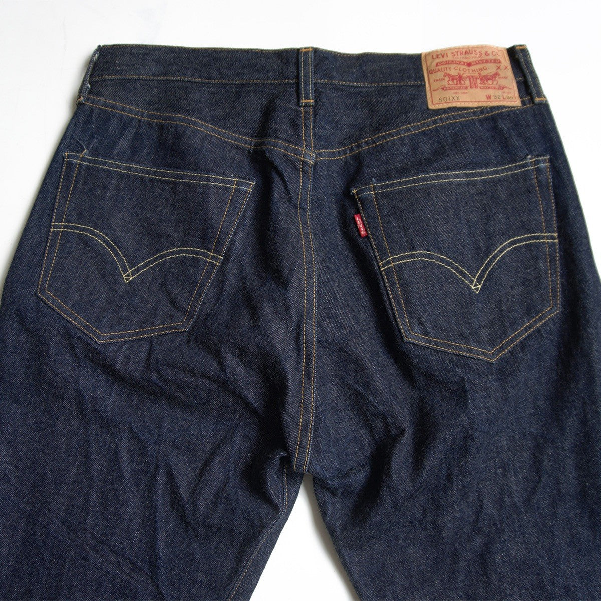 LEVI'S VINTAGE CLOTHING 501XX Big E Denim Pants Size 32×34