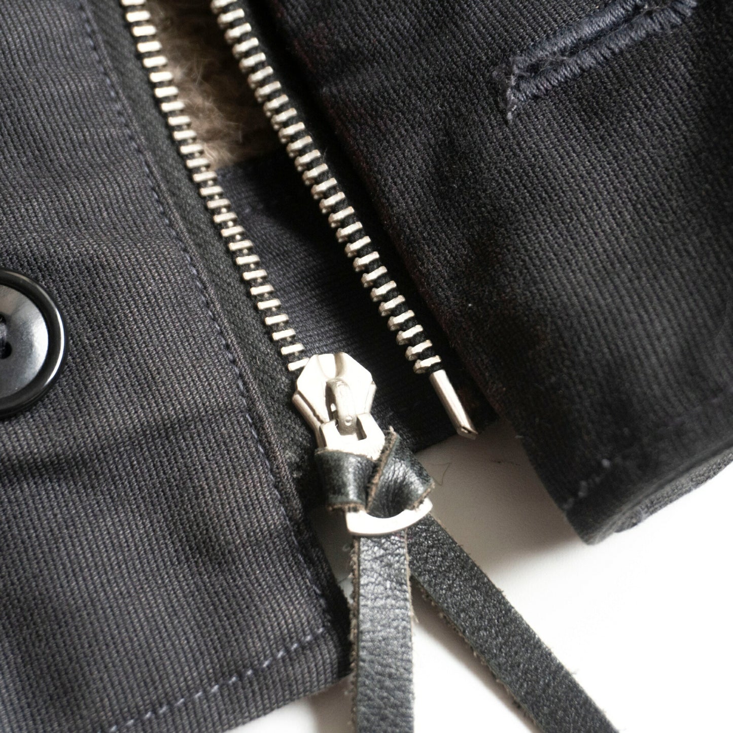 BUZZ RICKSON N-1 Deck Jacket Navy Alpaca Lining Size XXS