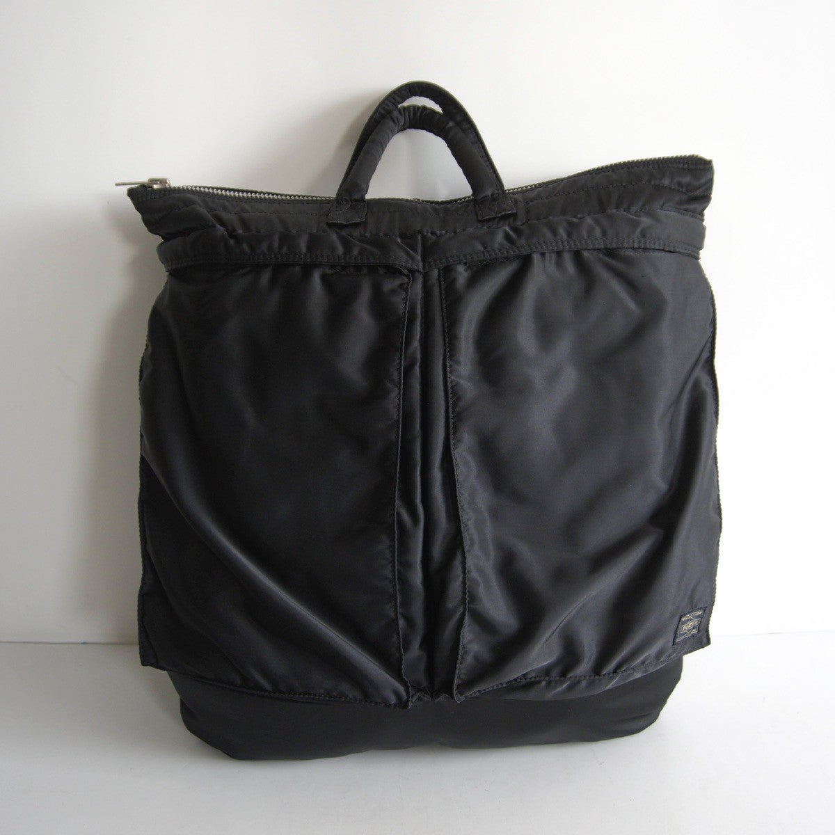 PORTER TANKER Nylon 2-Way Helmet Bag Black Size ONE SIZE