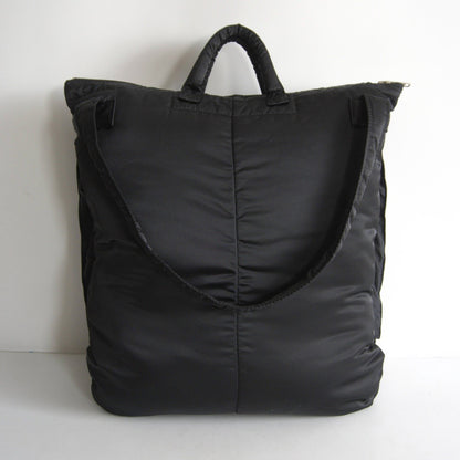 PORTER TANKER Nylon 2-Way Helmet Bag Black Size ONE SIZE