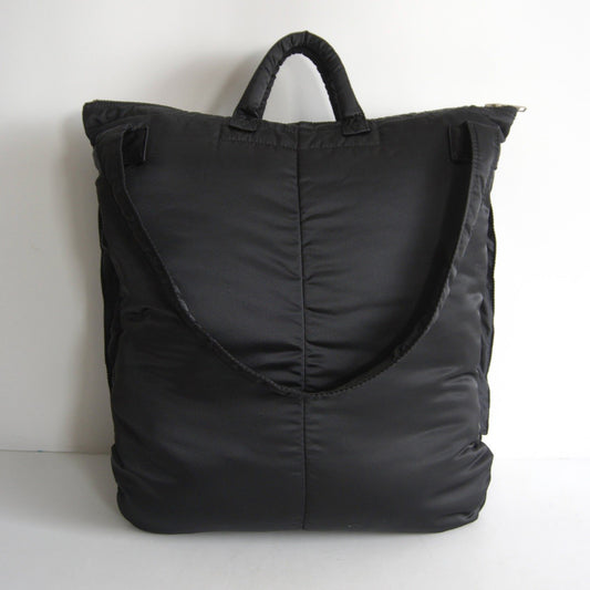 PORTER TANKER Nylon 2-Way Helmet Bag Black Size ONE SIZE