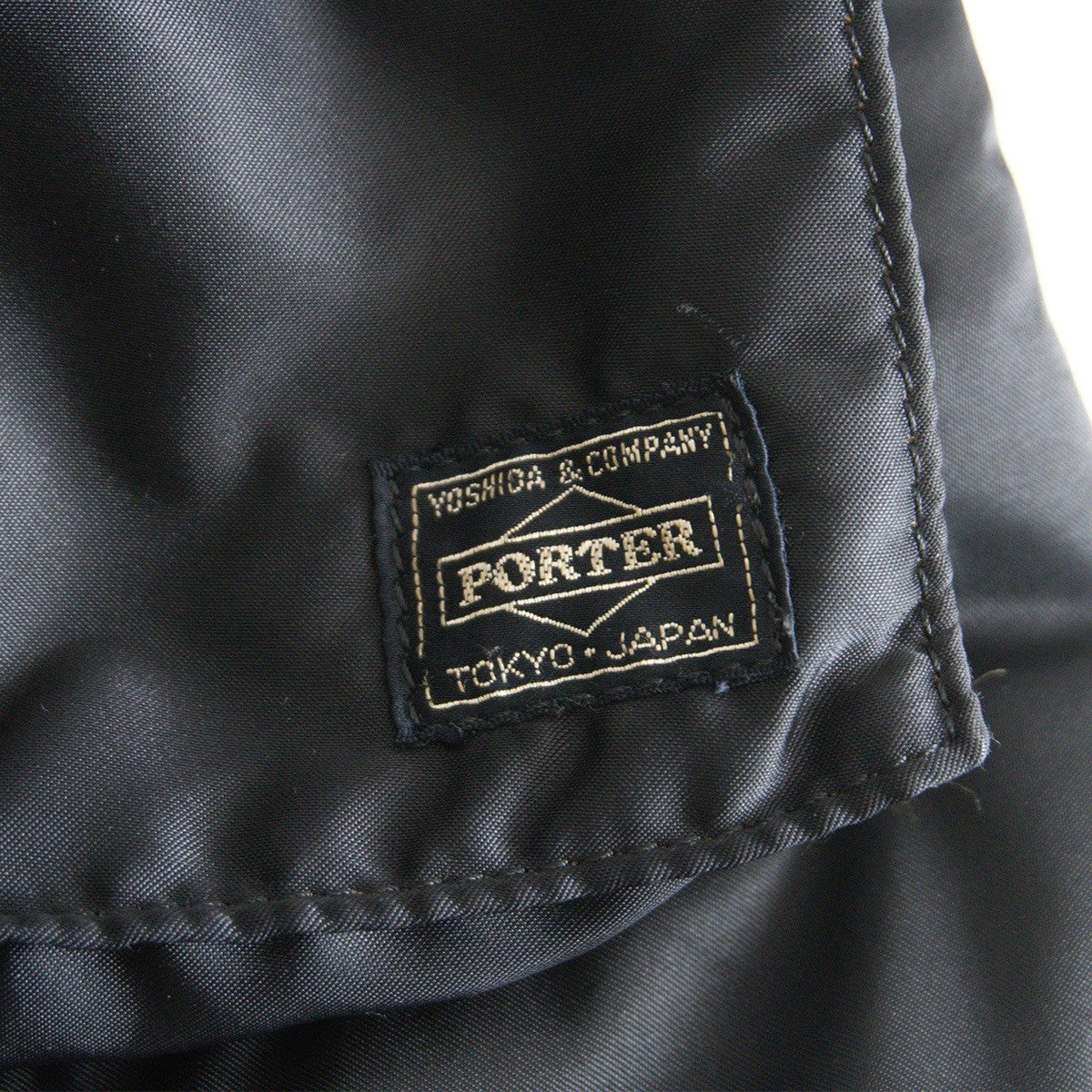 PORTER TANKER Nylon 2-Way Helmet Bag Black Size ONE SIZE