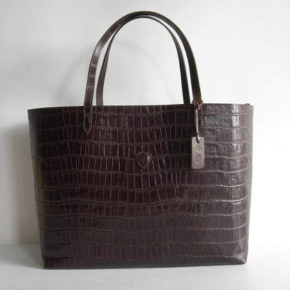 FELISI 15/20/SA Croc Embossed Leather Tote Bag Size ONE SIZE