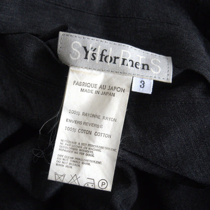 Y's for men 90s Archive Reversible Hooded Jacket Size L