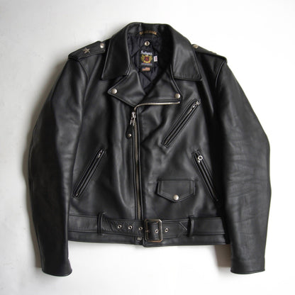SCHOTT 613US One Star Double Riders Jkt Black Size S