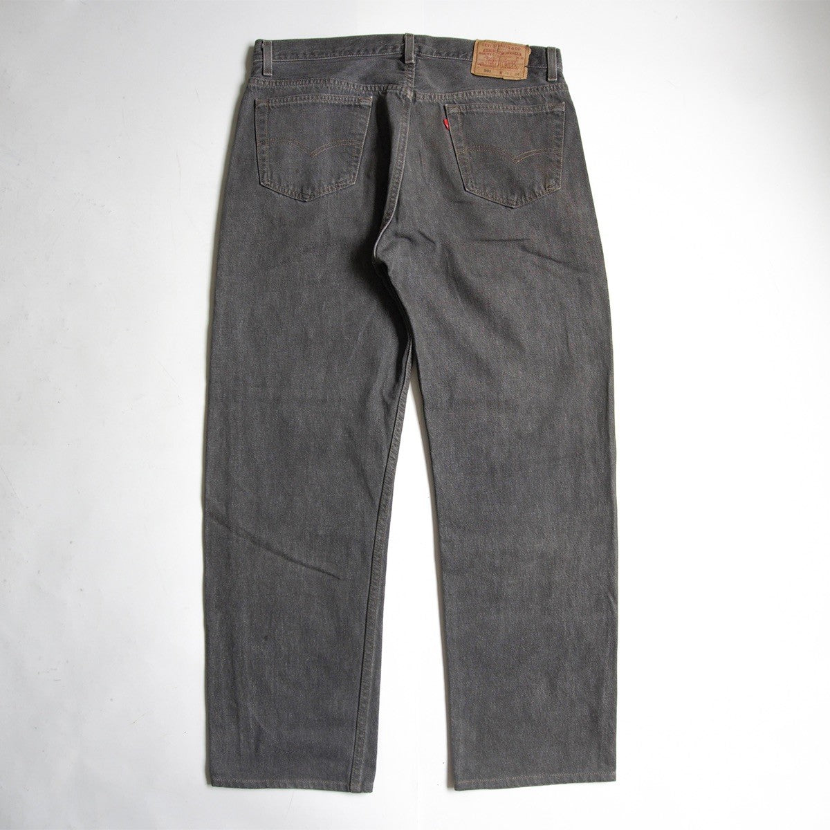 LEVI'S 90s 501 Pre-Dyed Black Denim Made in USA Size 36×34