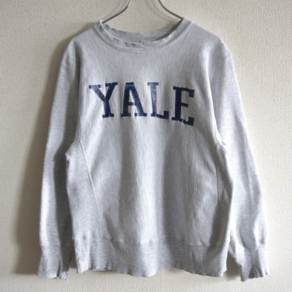 CHAMPION 80s Yale Reverse Weave College Sweatshirt Size M