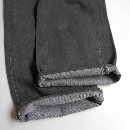 LEVI'S 90s 501 Pre-Dyed Black Denim Made in USA Size 36×34