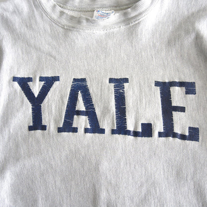 CHAMPION 80s Yale Reverse Weave College Sweatshirt Size M