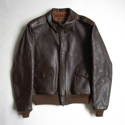 ROUGH WEAR THE FEW A-2 Horsehide Flight Jacket Size S
