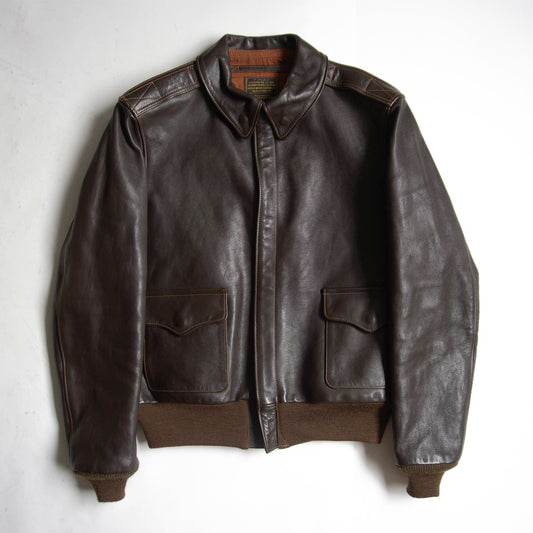ROUGH WEAR THE FEW A-2 Horsehide Flight Jacket Size S