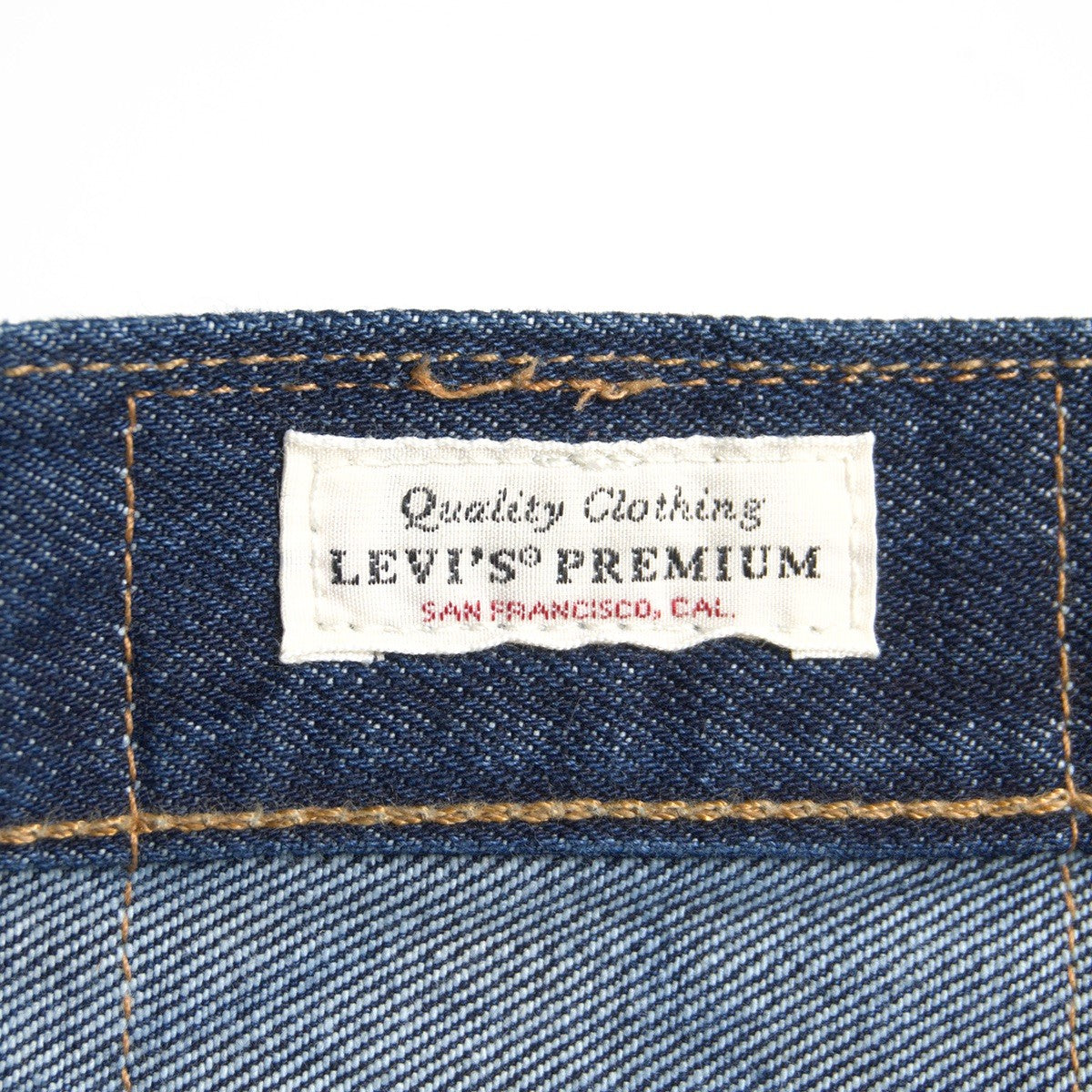 LEVI'S PREMIUM Made in USA 501 Big E Dark Wash Size 32×34